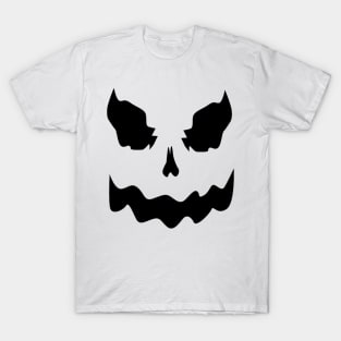 Spooky Ghost Face Halloween Costume Party Tee T-Shirt